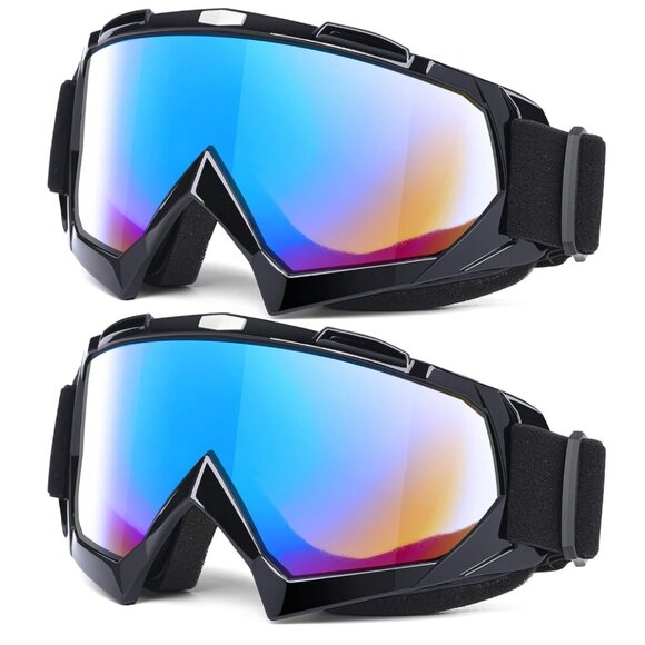 2-Pack ATV Motorcycle Goggles - Picture 2 of 8